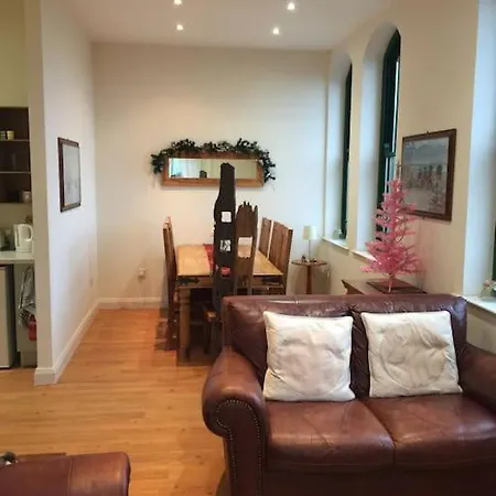 Converted Chapel Filey Floor To Ceiling Arch Window Exterior photo