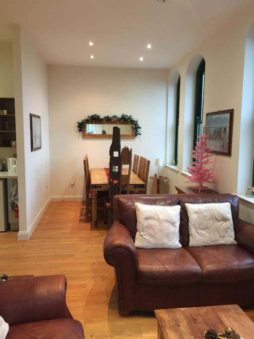 Converted Chapel Floor To Ceiling Arch Window *